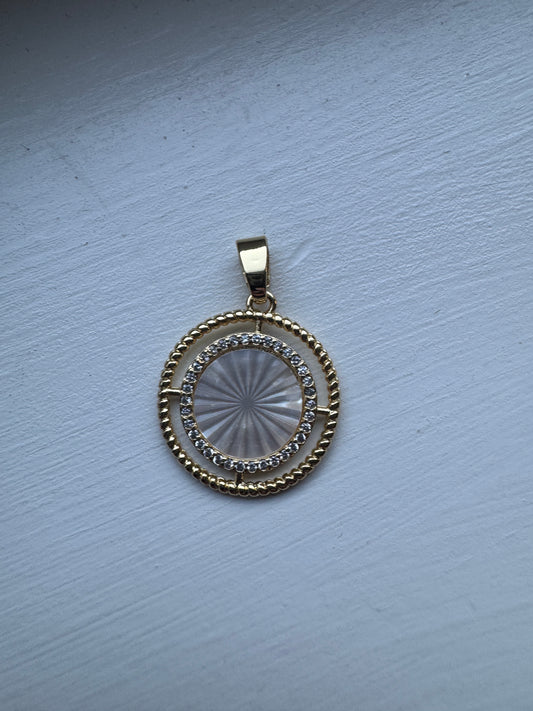 Opal Pendant Charm